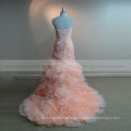 Graceful Sweet Heart Sirena ORG Ruffle Rosa Flores Rosa vestido de novia